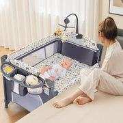 5-in-1 Pack and Play Baby Bedside Sleeper