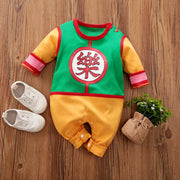 Baby Anime-Inspired Romper – 100% Cotton & Playful Costume Style