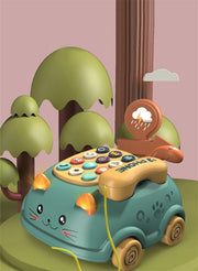 Piano phone toy with music - a smart learning method for babies and young children