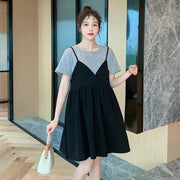 Summer Maternity Dress – Loose Two-Piece Style