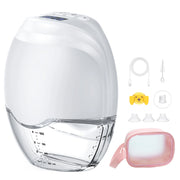 Pet water bottle with accessories on a white background