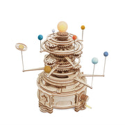 Wooden Educational Toy | Mechanical Orrery | Gift for Teens and Adults