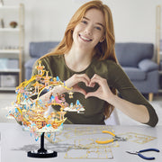 3D Metal Puzzle | The Moon Rose | Educational Toys