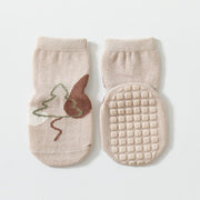 Anti Slip Floor Socks With Cute Cartoon For Girls Boys