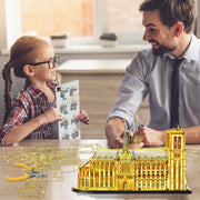 3D Metal Puzzle | Notre Dame De Paris Big Size | Educational Toys