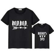 Mama's Boy Mommy and Me Matching T-Shirt