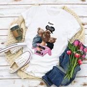 Super Mama Mommy and Me Matching T-Shirt