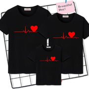 Heart Beat Family Matching Outfit
