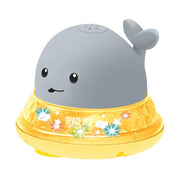 Whale Spray LED Water Toy with UFO Base