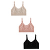 3 Piece Set Women’s Breastfeeding Bras 