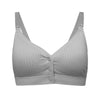 Pregnancy Seamless Nursing Bra – Front Closure Push Up Maternity