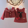 Sweet Princess Plaid Set for Fashionable Kids