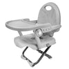 Portable Folding Baby Booster Seat for Dining Table, Compact Travel High Chair with Removable Tray and Safety Harness (6–36 Months)
