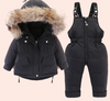 Children's Winter Set: Down Jacket + Jumpsuit