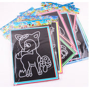 20Pcs Magic Scratch Art Doodle Pad