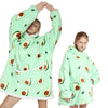Family Hoodie Winter Sherpa Blanket Plush