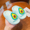 Cute Cartoon Fruit Design Slippers For Kids