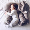 Large Plush Elephant Pillow